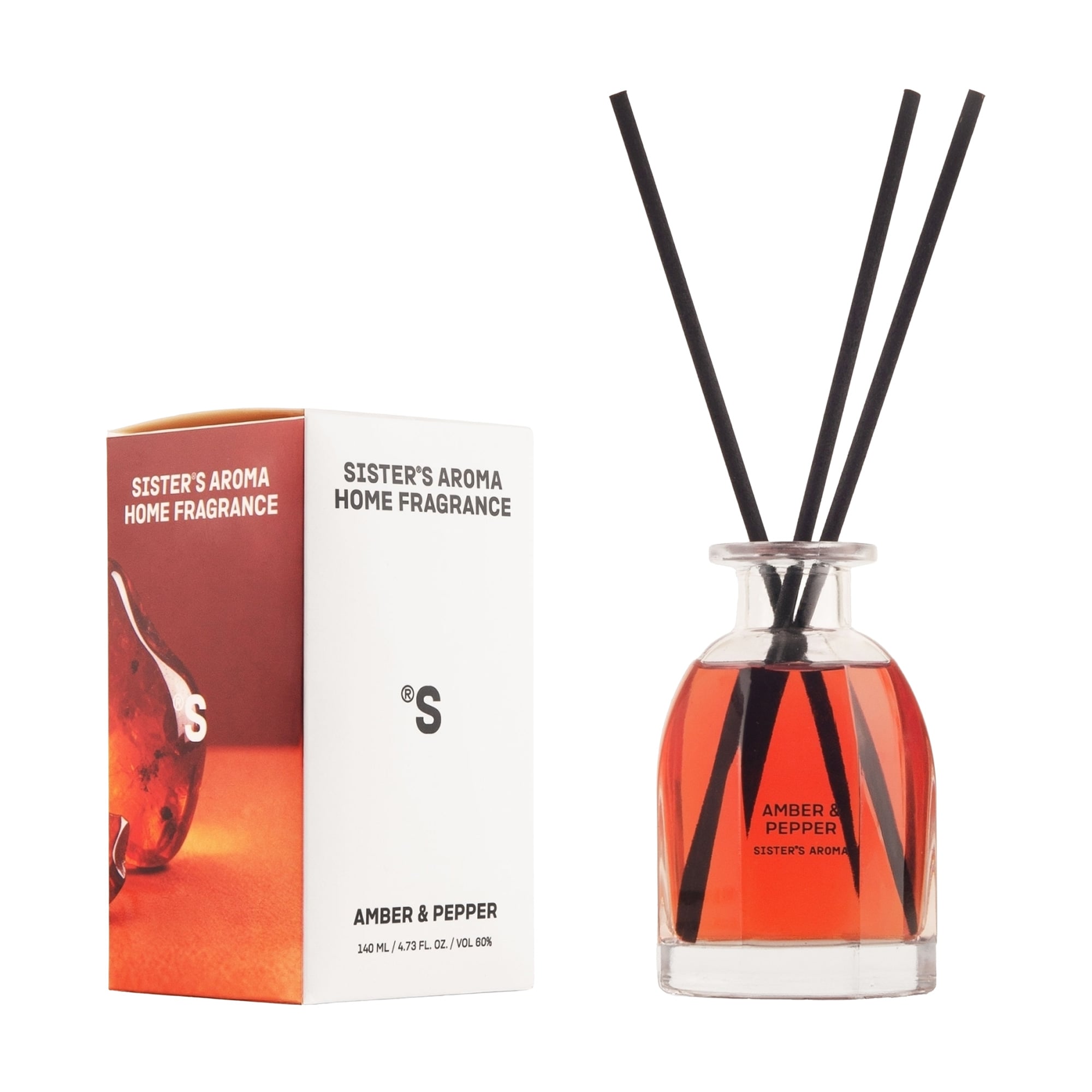 Уцінка! Аромадифузор Sister's Aroma Amber &amp; Pepper, 140 мл