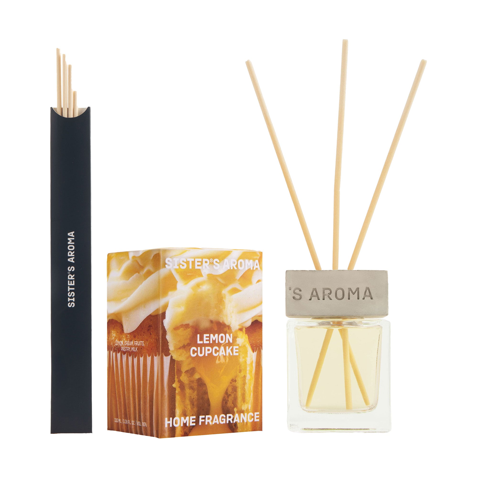 Уцінка! Аромадифузор Sister's Aroma Lemon Capcake, 110 мл